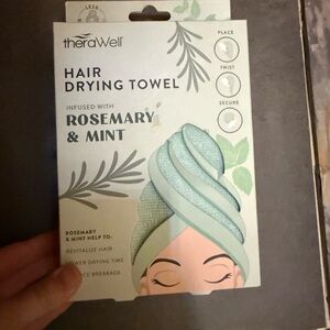 Mint Hair Drying Towel